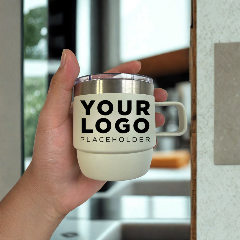 Practice Branded Re-Usable Coffee Cup - MOQ 500
