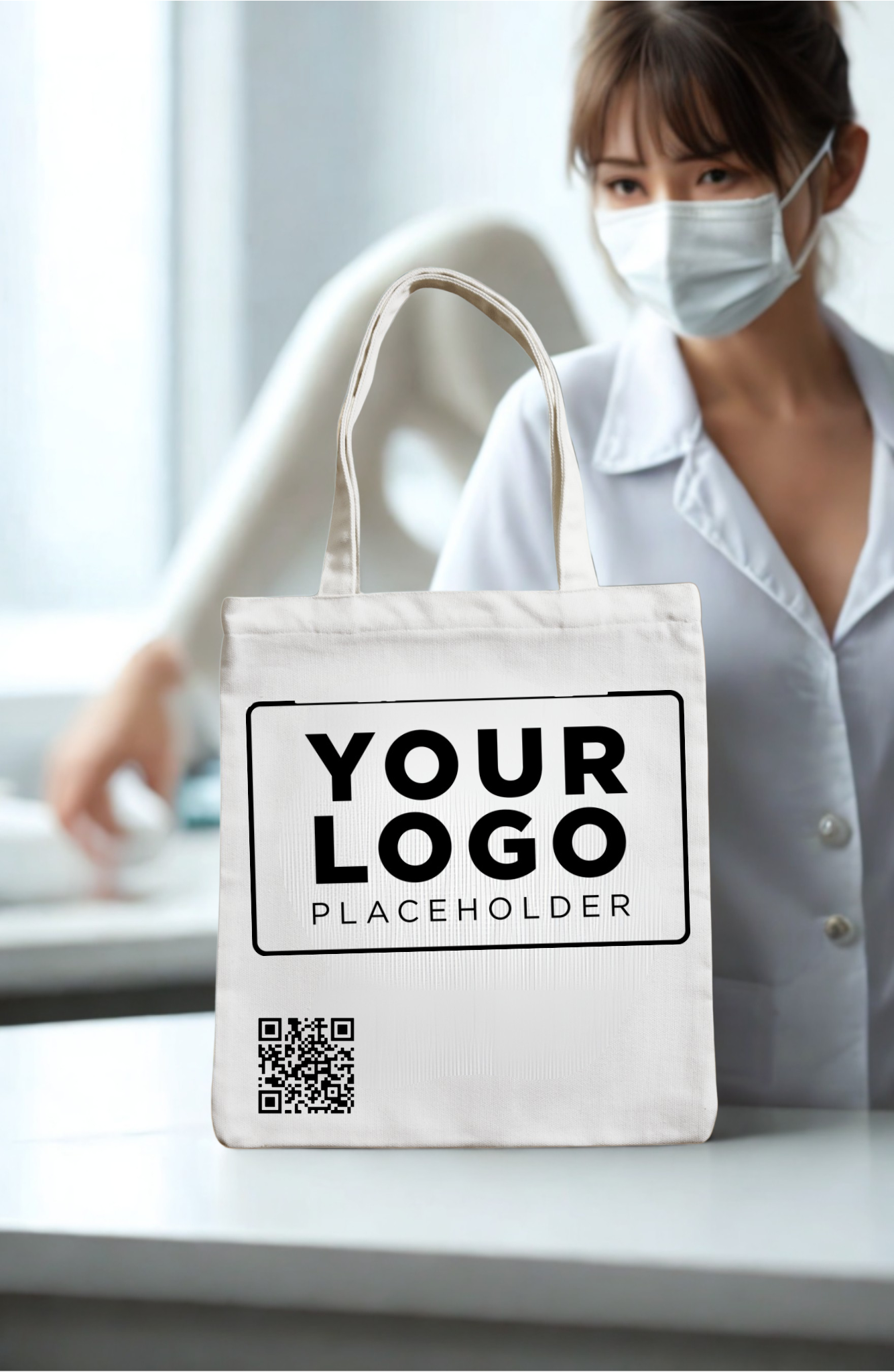 Practice Branded Tote Bags - MOQ 500